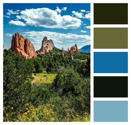 Colorado Garden Of The Gods Attractions Image